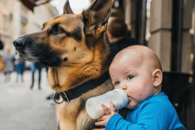 Ce petit ange est apparu, sauvant un chien héroïque dans un monde de froid !