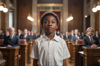 Face au mépris et à l’impolitesse du juge, l’ange garda le silence, et la justice européenne fut ébranlée !