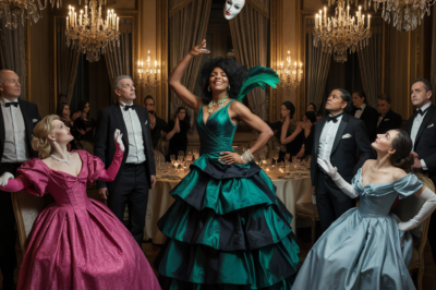 Le millionnaire invite la servante noire à la fête pour rire. Mais elle débarque en diva et brise le masque de la haute société !