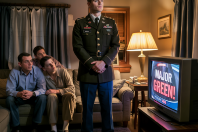 Ma famille m’a traité de perdant et m’a mis à la porte, jusqu’à ce que le président mentionne mon nom sur CNN avec respect : « Major Green ! »